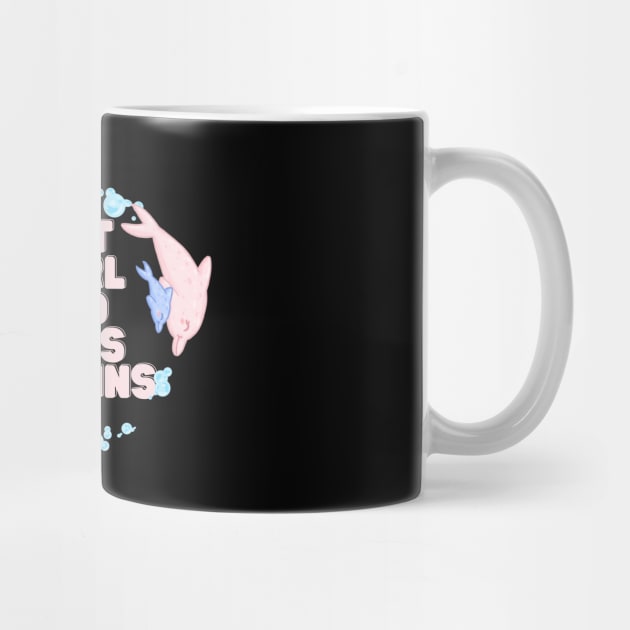 Just a girl who loves dolphins by The WYLD Tribe